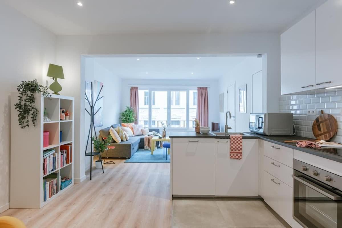 Colorful Pop Apartment In The Heart Of 安特卫普 外观 照片