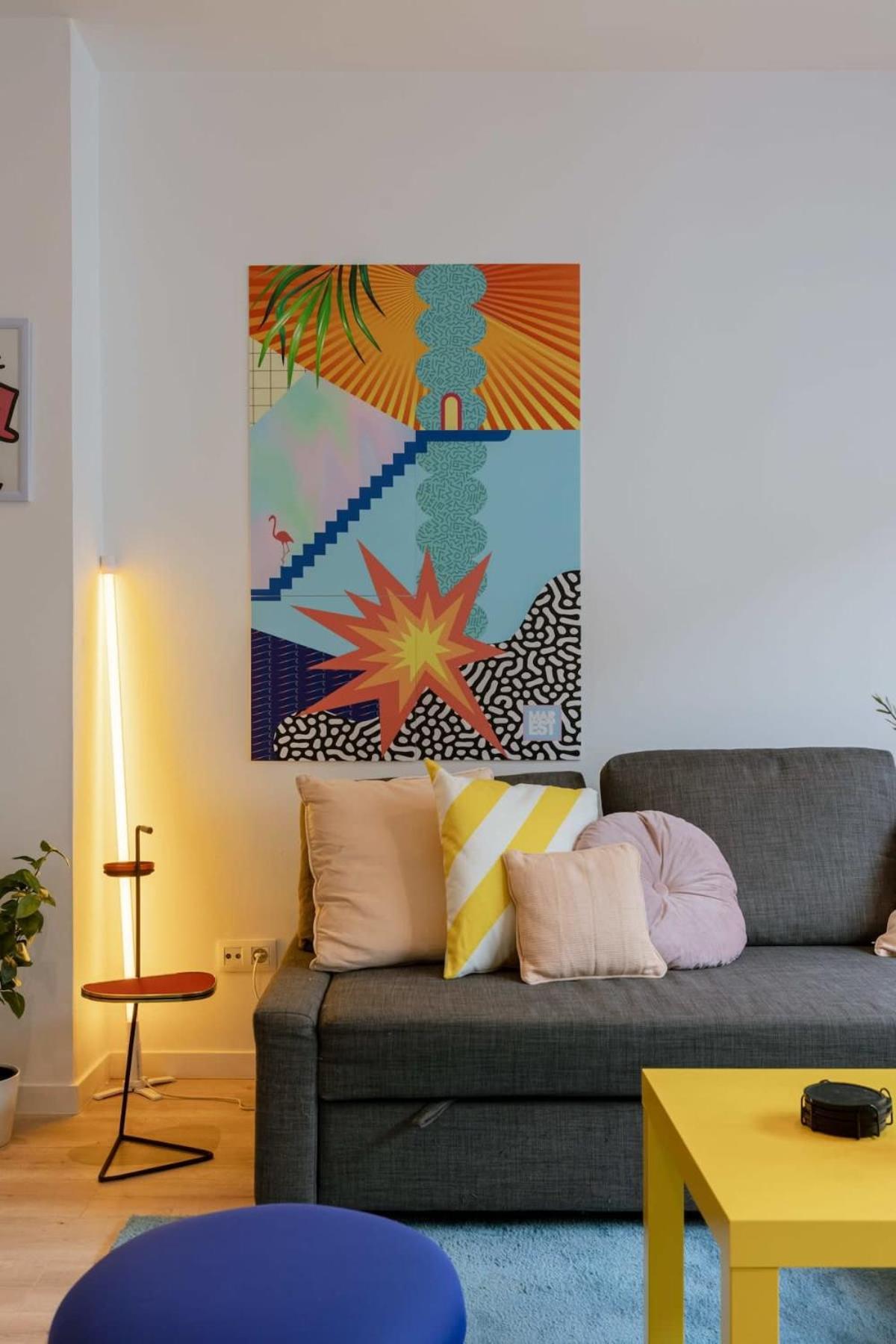Colorful Pop Apartment In The Heart Of 安特卫普 外观 照片